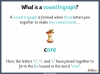 Vowel Digraphs and Trigraph Making the 'or' Sound - Year 1 Teaching Resources (slide 5/46)